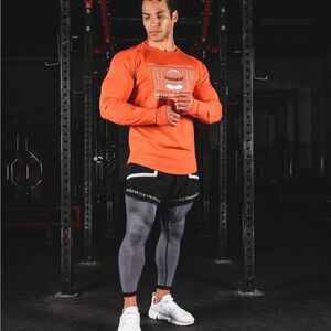 RAW GEAR Long-sleeved Workout Shirt NWT Mens size Large